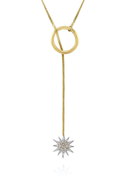 Celestial Star 925 Sterling Silver Women's Necklace