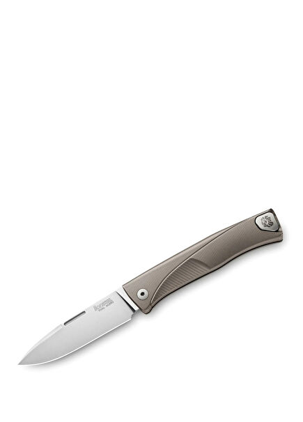 Thrill Titanium Bronze Brown Pocket Knife