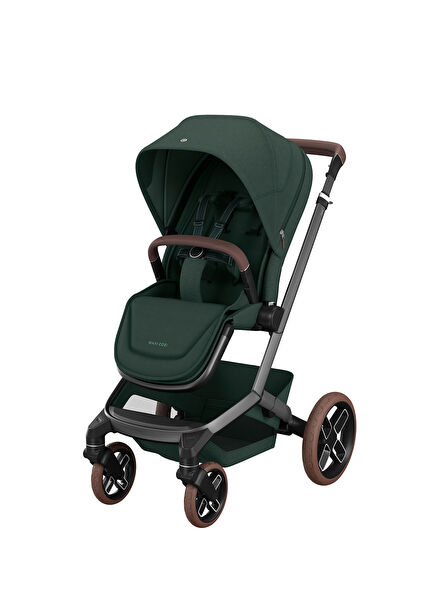 Fame Twillic Green Led Işıklı Entegre Telefon Şarj Üniteli Premium Bebek Arabası