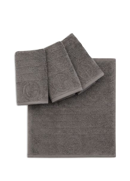 Dorotea Graphite 100% Cotton 4-Piece Towel Set