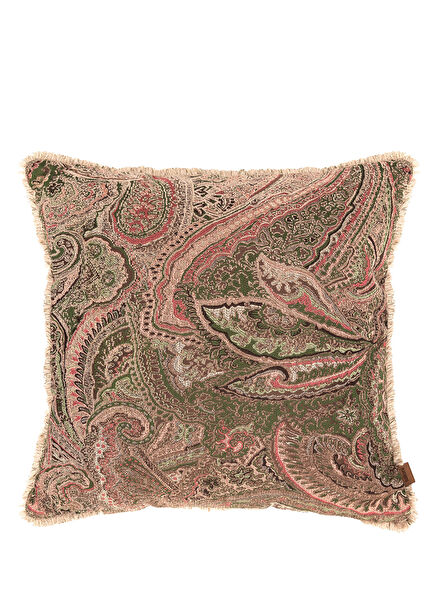 Pastele Colored Cotton Fringed Throw Pillow 50 x 50 cm