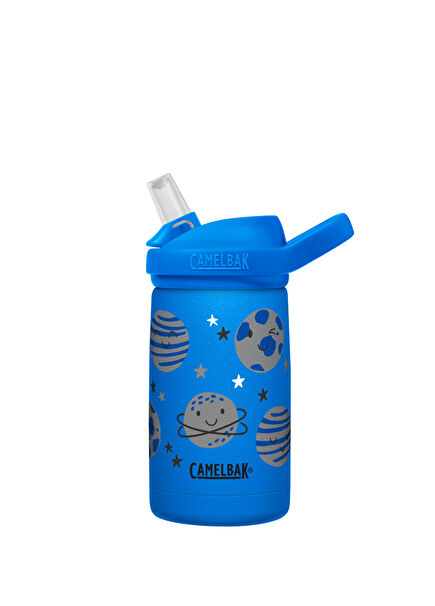 Eddy Space Smiles Pipetli Çelik Termos Suluk 350 ml