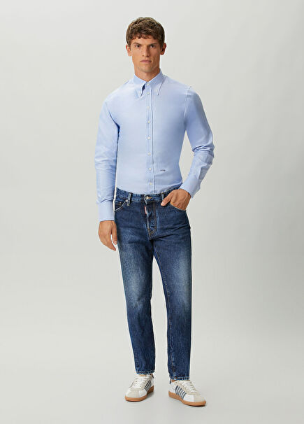 Teddy Navy Blue Jeans