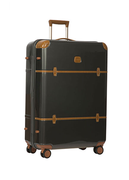 Bellagio Siyah Kahverengi Büyük Boy Valiz