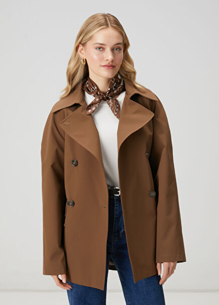 Kahverengi Kruvaze Tok Teknik Kaban