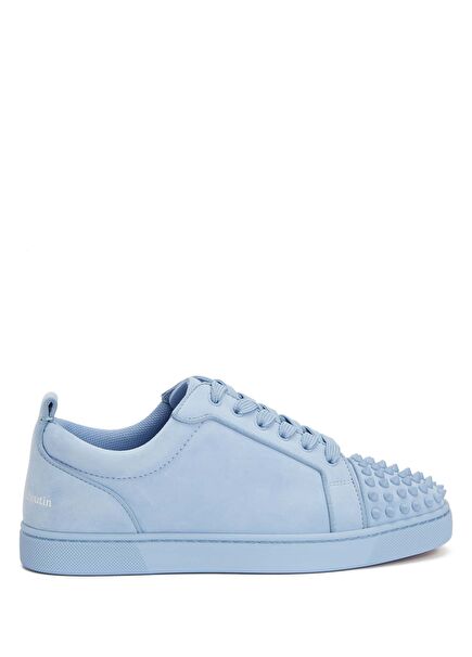 Louis Jr Spikes Açık Mavi Erkek Süet Sneaker