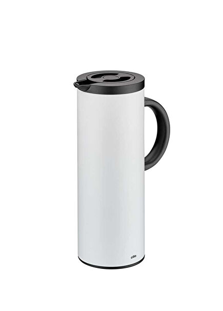 Firenze Mat Beyaz Vakumlu Termos 1 lt