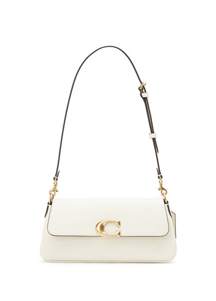 Jet Off-White Women's Leather Shoulder Bag