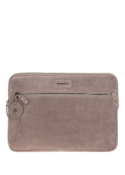 Mist Still Hakiki Süet Deri 15-16" MacBook Laptop Kılıfı