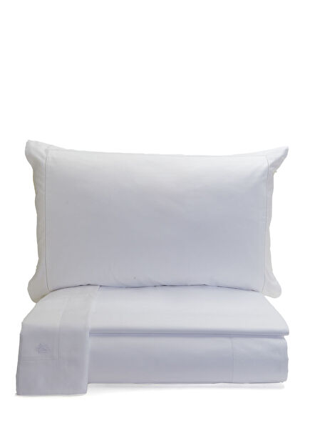 New Rene White Double Duvet Cover Set
