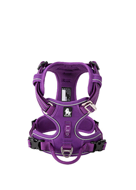 Aluminum D-Ring Purple Dog Harness