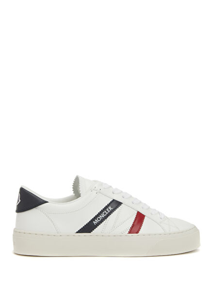 White Women's Leather Sneakers