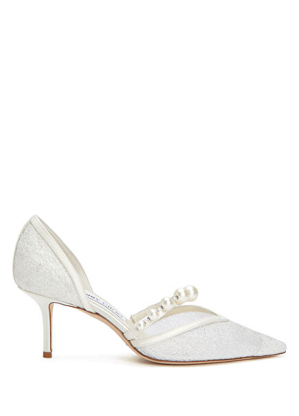 Aurelie White Heels