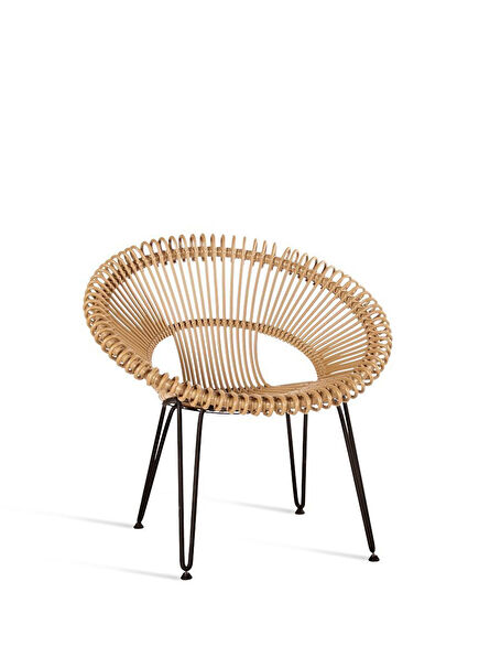 Roy Lazy Brown Armchair