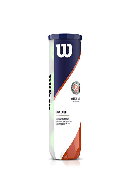 Roland Garros Clay CT 4 BALL WRT115000 Tenis Topu