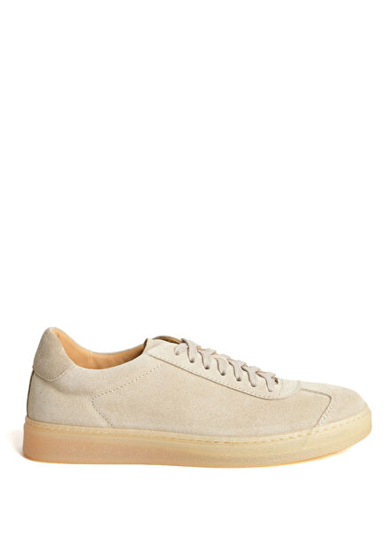 Luna Bej Kadın Süet Sneaker