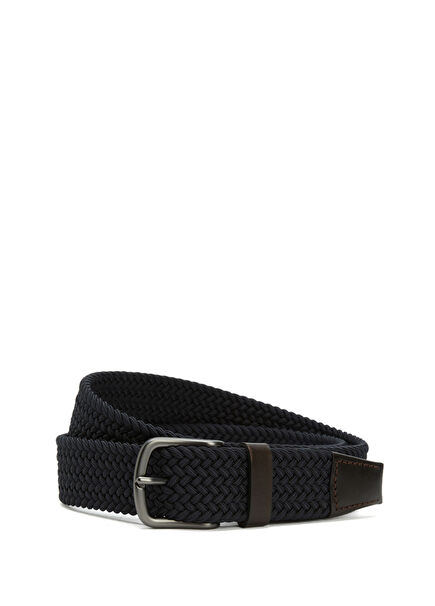Navy Blue Men's Belt