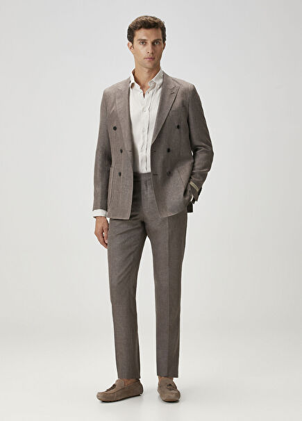 Drop 7 Brown Wool Blend Set