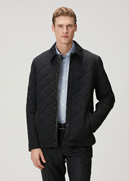 Black Quilted Jacket