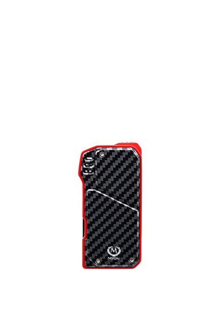 Soft Alev Aksesuarlı Karbon Kırmızı Pipo Çakmağı