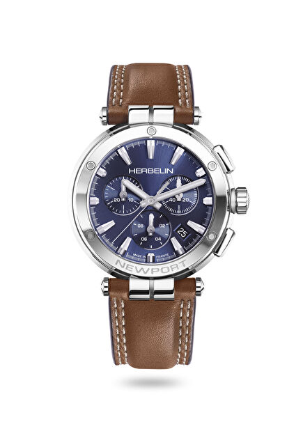 Newport Chrono 37658AP15GD Çelik Erkek Kol Saati