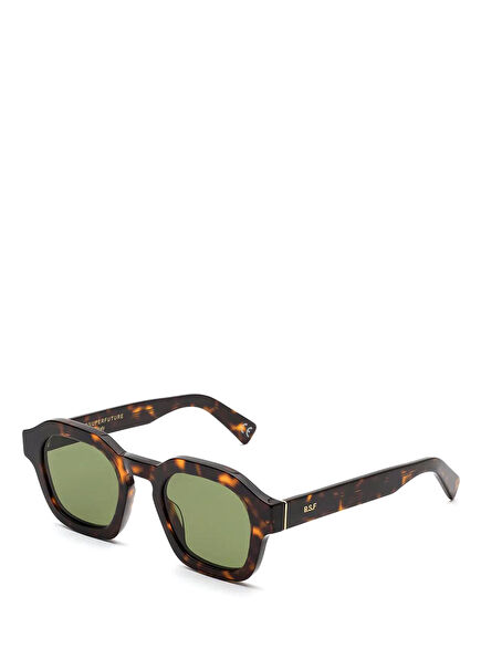 Saluto C5Y Kahverengi Asetat Unisex Güneş Gözlüğü