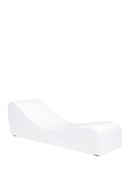 Onda Spa Bed White Leather Relaxation Bed