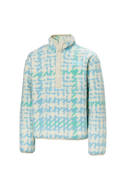Jr Frosty Pile Light Cyan Girls Fleece