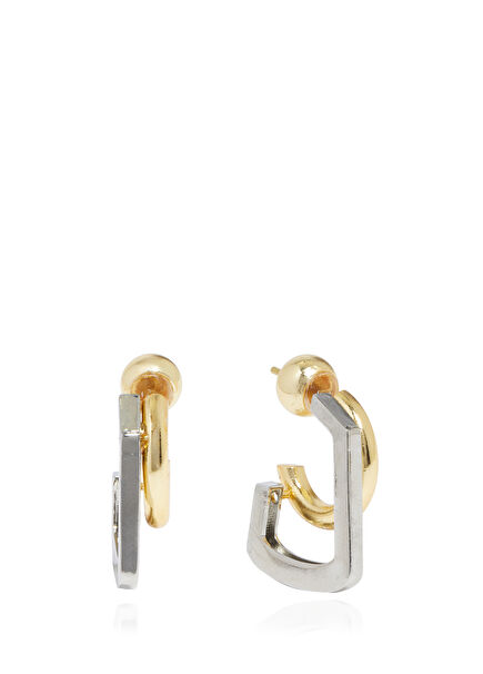 Gold Silver Women's Earrings