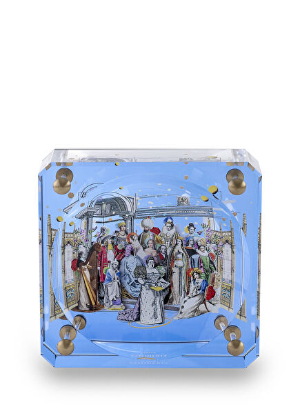Shakespeare Blue Plexiglass Bowl - Small