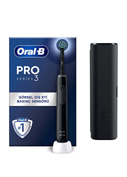 Pro 3 3500 Siyah Şarj Edilebilir Diş Fırçası