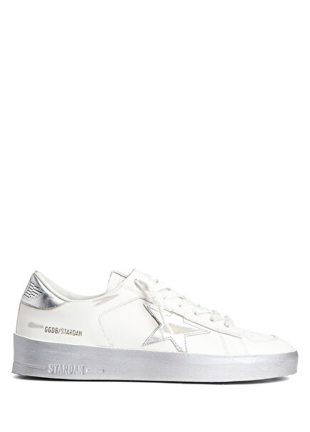 Stardan Beyaz Silver Kadın Deri Sneaker