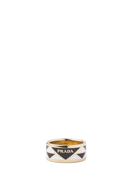 Enameled Metal Women's Ring