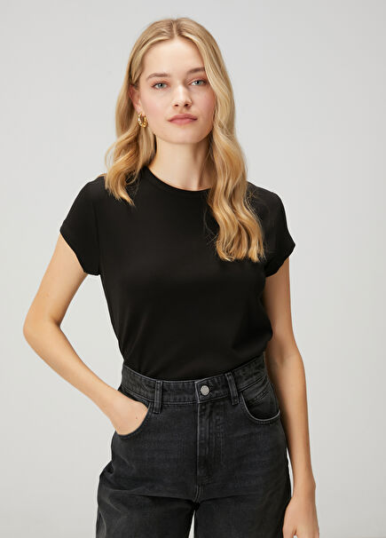 Siyah Basic T-shirt