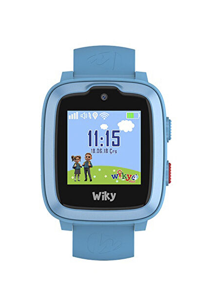 4 Plus Blue Video Call Smart Watch for Kids