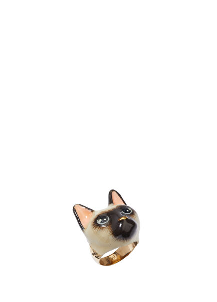 Cat Figure Women's Ring