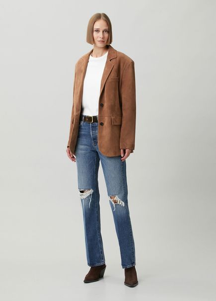 The Vertical Mavi Straight Leg Jean Pantolon
