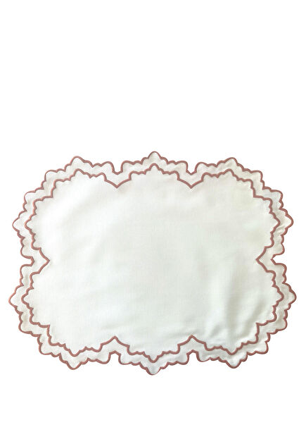Alexa White 2-Pack American Service And Napkin Set