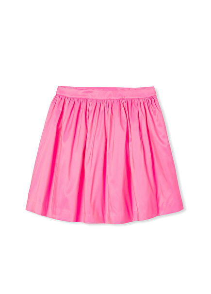 Pembe Tafta Kız Çocuk Etek