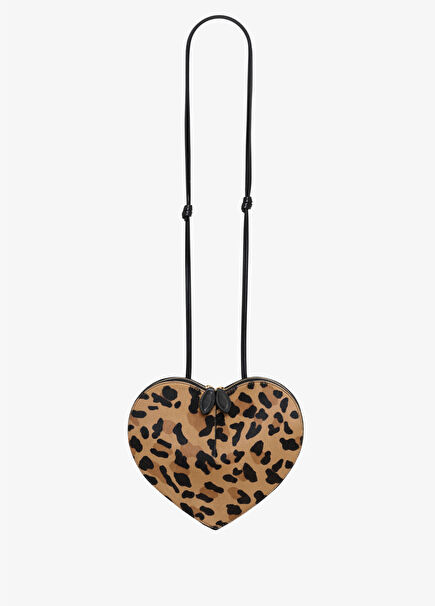 Le Coeur Leopar Kadın Deri Çanta