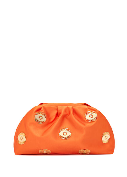Vega Eye Orange Women's Evening Bag