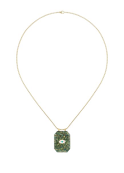 Raiz's Scapular Women's Gold Plated Necklace