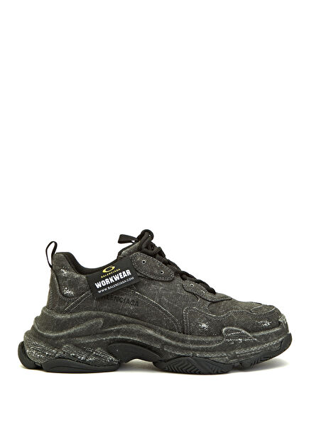 Triple S Siyah Erkek Sneaker