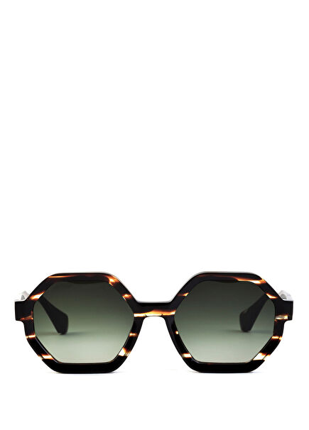 Vanguard Shirley 6455 Havana Geometric Women's Sunglasses