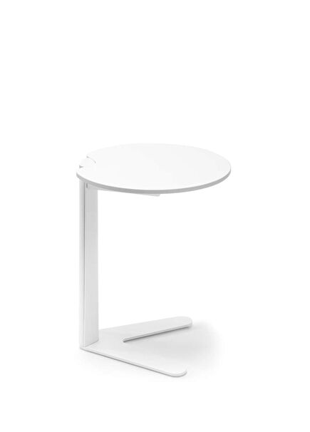 Bunny White Wooden Laminate Side Table
