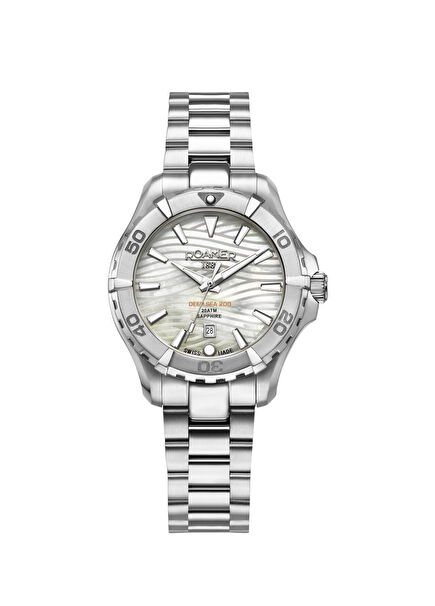 860844-41-20-20 Grey Steel Women's Wristwatch