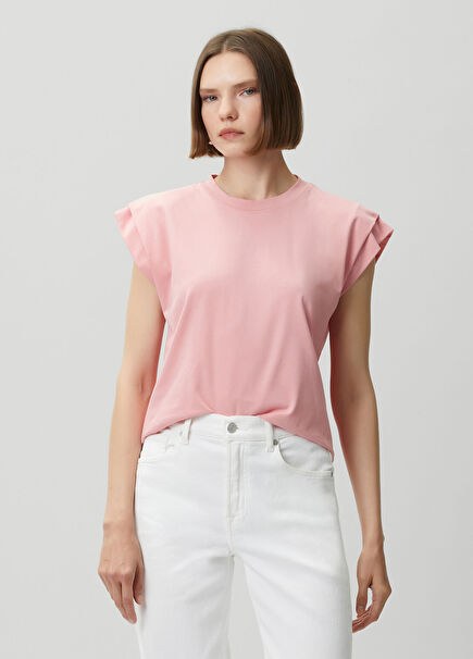 Pembe Vatkalı T-shirt