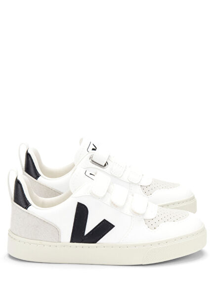 Small V-10 White Unisex Children's Sneaker