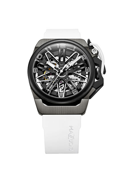 GT3-WH White Men's Wristwatch