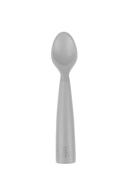 Nam Nam Powder Grey Silicone Feeding Spoon